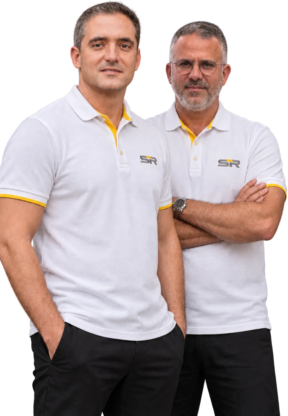 Os sócios da SR Veículos